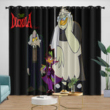 Laden Sie das Bild in den Galerie-Viewer, Count Duckula Curtains Pattern Blackout Window Drapes
