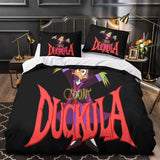 Laden Sie das Bild in den Galerie-Viewer, Count Duckula Duvet Cover Bedding Set Without Filler