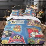 Laden Sie das Bild in den Galerie-Viewer, Count Duckula Duvet Cover Bedding Set Without Filler