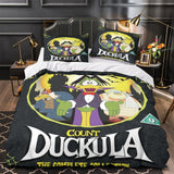 Laden Sie das Bild in den Galerie-Viewer, Count Duckula Duvet Cover Bedding Set Without Filler