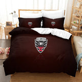 Laden Sie das Bild in den Galerie-Viewer, D.C. United Bedding Set Duvet Cover Without Filler