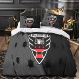 Laden Sie das Bild in den Galerie-Viewer, D.C. United Bedding Set Duvet Cover Without Filler