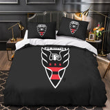 Laden Sie das Bild in den Galerie-Viewer, D.C. United Bedding Set Duvet Cover Without Filler