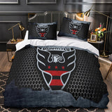 Laden Sie das Bild in den Galerie-Viewer, D.C. United Bedding Set Duvet Cover Without Filler