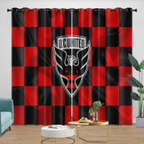 Laden Sie das Bild in den Galerie-Viewer, D.C. United Curtains Blackout Window Drapes Room Decoration