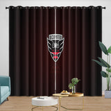 Laden Sie das Bild in den Galerie-Viewer, D.C. United Curtains Blackout Window Drapes Room Decoration