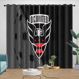 Laden Sie das Bild in den Galerie-Viewer, D.C. United Curtains Blackout Window Drapes Room Decoration