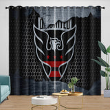 Laden Sie das Bild in den Galerie-Viewer, D.C. United Curtains Blackout Window Drapes Room Decoration