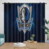 Laden Sie das Bild in den Galerie-Viewer, Dallas Mavericks Curtains Blackout Window Drapes Room Decoration