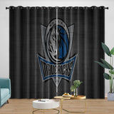 Laden Sie das Bild in den Galerie-Viewer, Dallas Mavericks Curtains Blackout Window Drapes Room Decoration