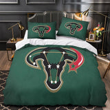 Laden Sie das Bild in den Galerie-Viewer, Dallas Stars Bedding Set Quilt Duvet Cover Without Filler