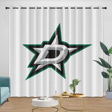 Laden Sie das Bild in den Galerie-Viewer, Dallas Stars Curtains Blackout Window Drapes Room Decoration