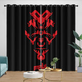 Laden Sie das Bild in den Galerie-Viewer, Darth Maul Curtains Pattern Blackout Window Drapes