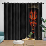 Laden Sie das Bild in den Galerie-Viewer, Darth Maul Curtains Pattern Blackout Window Drapes