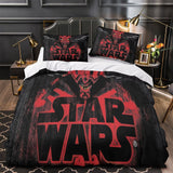Laden Sie das Bild in den Galerie-Viewer, Darth Maul Duvet Cover Bedding Set Without Filler