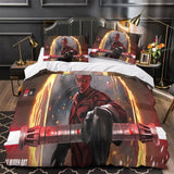 Laden Sie das Bild in den Galerie-Viewer, Darth Maul Duvet Cover Bedding Set Without Filler