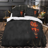 Laden Sie das Bild in den Galerie-Viewer, Darth Maul Duvet Cover Bedding Set Without Filler