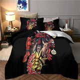 Laden Sie das Bild in den Galerie-Viewer, Deadpool And Wolverine Bedding Set Pattern Quilt Cover Without Filler