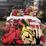 Laden Sie das Bild in den Galerie-Viewer, Deadpool And Wolverine Bedding Set Pattern Quilt Cover Without Filler