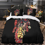 Laden Sie das Bild in den Galerie-Viewer, Deadpool And Wolverine Bedding Set Pattern Quilt Cover Without Filler