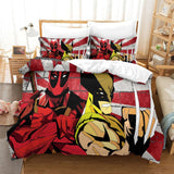 Laden Sie das Bild in den Galerie-Viewer, Deadpool And Wolverine Bedding Set Pattern Quilt Cover Without Filler