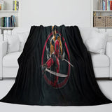 Laden Sie das Bild in den Galerie-Viewer, Deadpool And Wolverine Blanket Flannel Fleece Throw Room Decoration