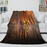 Laden Sie das Bild in den Galerie-Viewer, Deadpool And Wolverine Blanket Flannel Fleece Throw Room Decoration