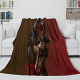 Laden Sie das Bild in den Galerie-Viewer, Deadpool And Wolverine Blanket Flannel Fleece Throw Room Decoration