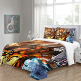 Laden Sie das Bild in den Galerie-Viewer, Demon Slayer Kimetsu no Yaiba Bedding Set Quilt Duvet Cover Without Filler
