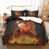 Laden Sie das Bild in den Galerie-Viewer, Demon Slayer Kimetsu no Yaiba Bedding Set Quilt Duvet Cover Without Filler