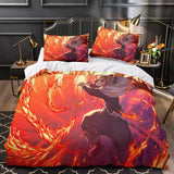 Laden Sie das Bild in den Galerie-Viewer, Demon Slayer Kimetsu no Yaiba Bedding Set Quilt Duvet Cover Without Filler