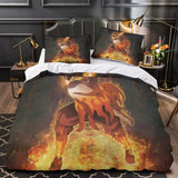 Laden Sie das Bild in den Galerie-Viewer, Demon Slayer Kimetsu no Yaiba Bedding Set Quilt Duvet Cover Without Filler