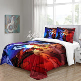 Laden Sie das Bild in den Galerie-Viewer, Demon Slayer Kimetsu no Yaiba Bedding Set Quilt Duvet Cover Without Filler