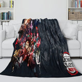 Laden Sie das Bild in den Galerie-Viewer, Demon Slayer Kimetsu no Yaiba Blanket Flannel Throw Room Decoration