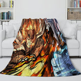 Laden Sie das Bild in den Galerie-Viewer, Demon Slayer Kimetsu no Yaiba Blanket Flannel Throw Room Decoration