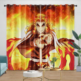 Laden Sie das Bild in den Galerie-Viewer, Demon Slayer Kimetsu no Yaiba Curtains Blackout Window Drapes Room Decoration