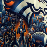 Laden Sie das Bild in den Galerie-Viewer, Denver Broncos Bedding Set Duvet Cover Without Filler