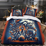 Laden Sie das Bild in den Galerie-Viewer, Denver Broncos Bedding Set Duvet Cover Without Filler