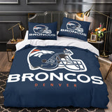 Laden Sie das Bild in den Galerie-Viewer, Denver Broncos Bedding Set Duvet Cover Without Filler