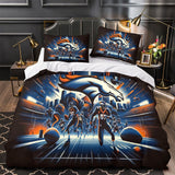 Laden Sie das Bild in den Galerie-Viewer, Denver Broncos Bedding Set Duvet Cover Without Filler