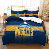 Laden Sie das Bild in den Galerie-Viewer, Denver Nuggets Bedding Set Duvet Cover Without Filler