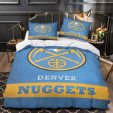 Laden Sie das Bild in den Galerie-Viewer, Denver Nuggets Bedding Set Duvet Cover Without Filler