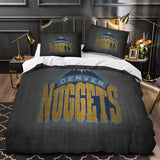 Laden Sie das Bild in den Galerie-Viewer, Denver Nuggets Bedding Set Duvet Cover Without Filler