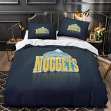 Laden Sie das Bild in den Galerie-Viewer, Denver Nuggets Bedding Set Duvet Cover Without Filler