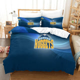 Laden Sie das Bild in den Galerie-Viewer, Denver Nuggets Bedding Set Duvet Cover Without Filler