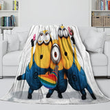 Laden Sie das Bild in den Galerie-Viewer, Despicable Me 4 Blanket Flannel Fleece Throw Room Decoration