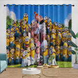 Laden Sie das Bild in den Galerie-Viewer, Despicable Me 4 Curtains Blackout Window Drapes Room Decoration