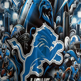 Laden Sie das Bild in den Galerie-Viewer, Detroit Lions Bedding Set Duvet Cover Without Filler