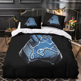 Laden Sie das Bild in den Galerie-Viewer, Detroit Lions Bedding Set Duvet Cover Without Filler