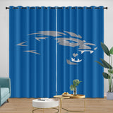 Laden Sie das Bild in den Galerie-Viewer, Detroit Lions Curtains Blackout Window Drapes Kids Room Decoration